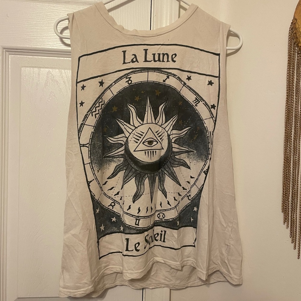 Zodiac sun and moon shirt